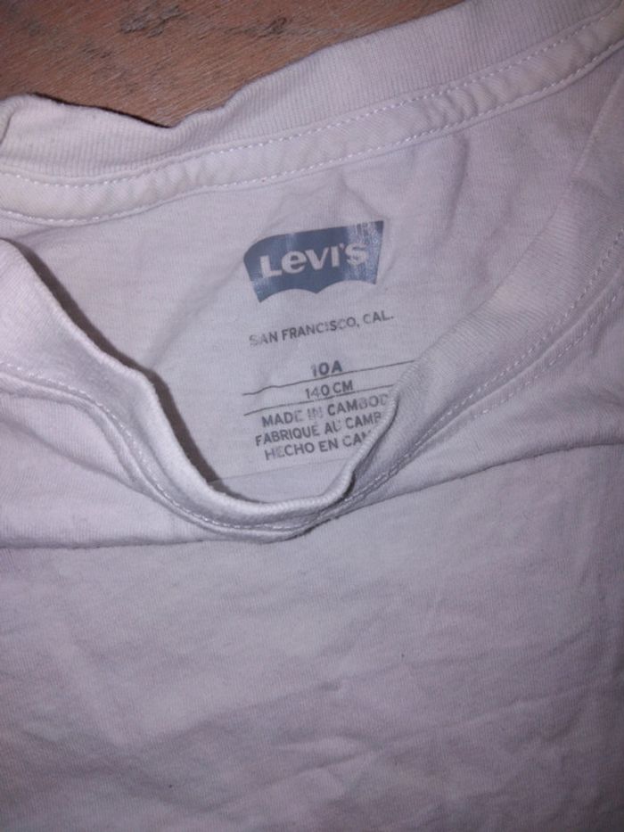 T-shirt blanc ml Levi's - photo numéro 3