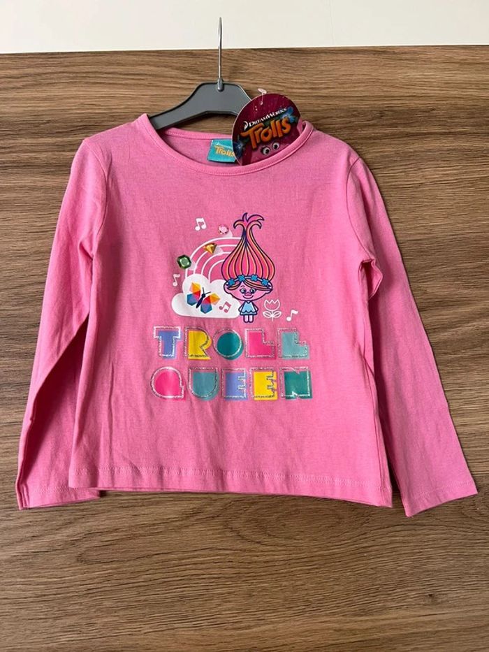 Tee shirt manche longue troll
