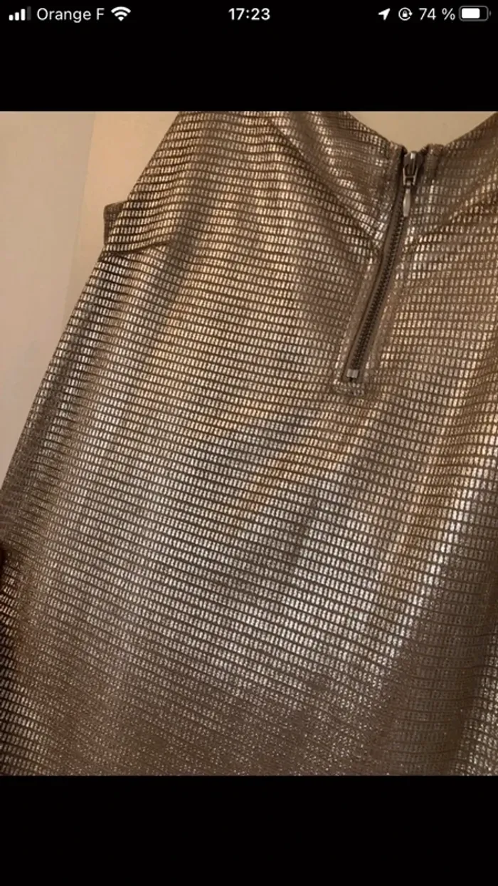 Petite robe dorée - photo numéro 6