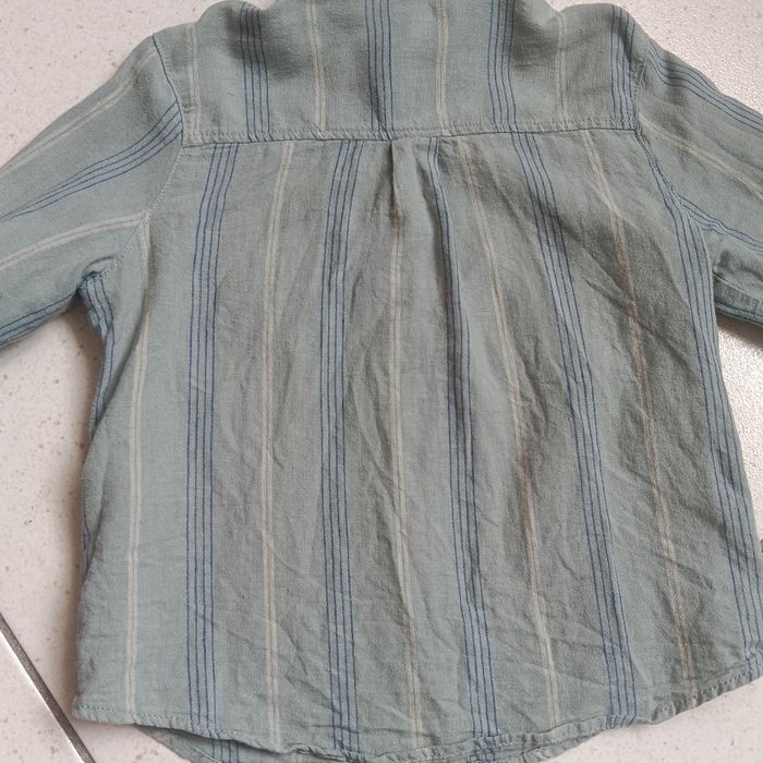Chemise en lin col mao 5ans - photo numéro 6