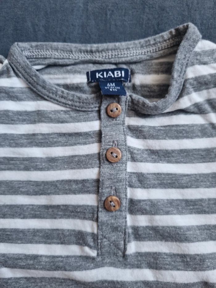 Tee shirt manche longue 6 mois - photo numéro 2