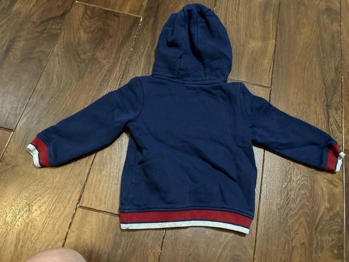Pull à capuche en coton marine dinosaure sergent major 3 ans - photo numéro 8