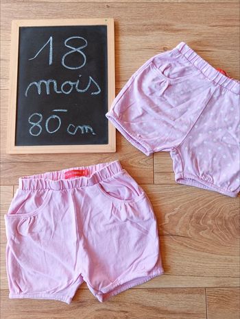 Lot de deux shorts Tissaisa