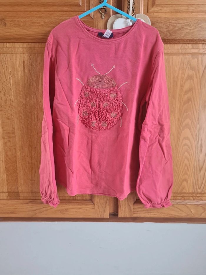 Lot 12 t shirt manches longues okaidi kiabi c&a - photo numéro 14