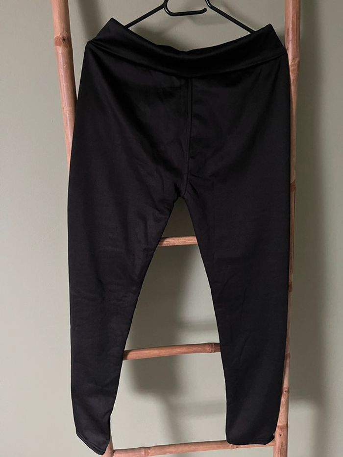 Legging/pantalon neuf noir doublure peluche