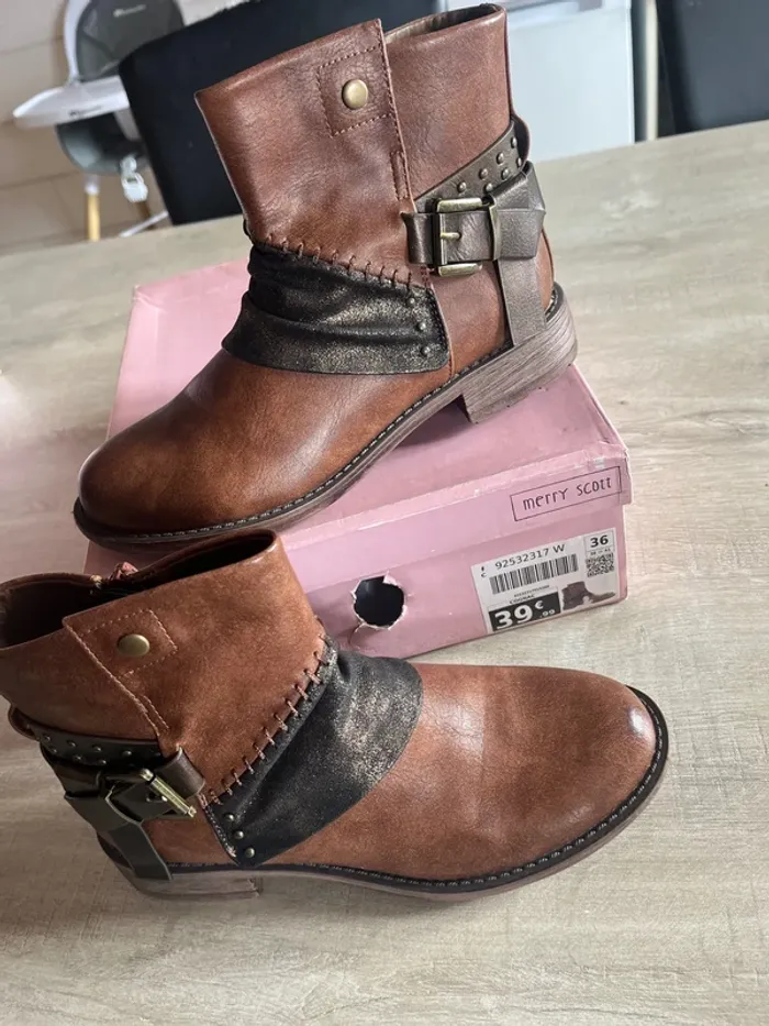 Bottines chaussea 36