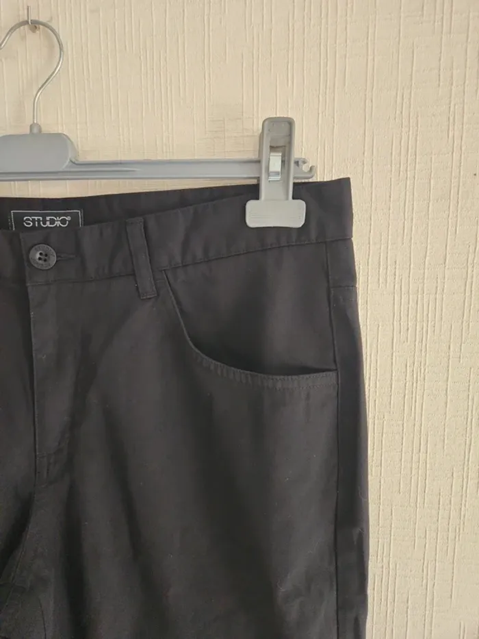 Pantalon costume / habillé noir Armand Thiery taille 44 - photo numéro 6