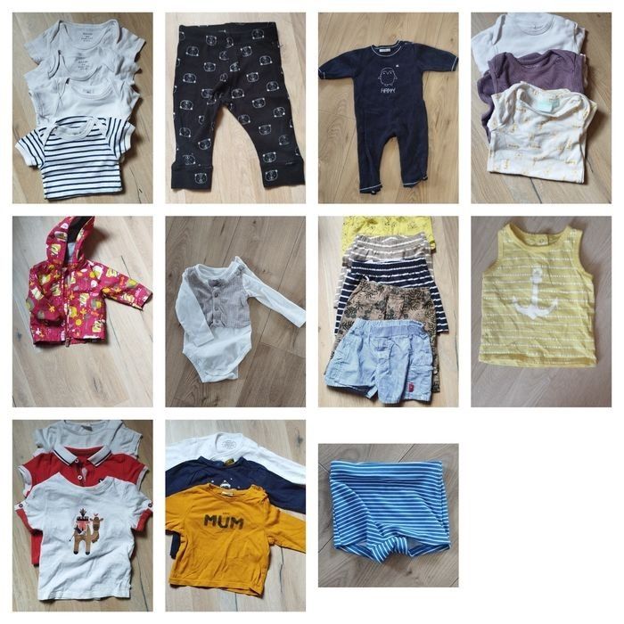 Lot vêtements garçon 6 mois