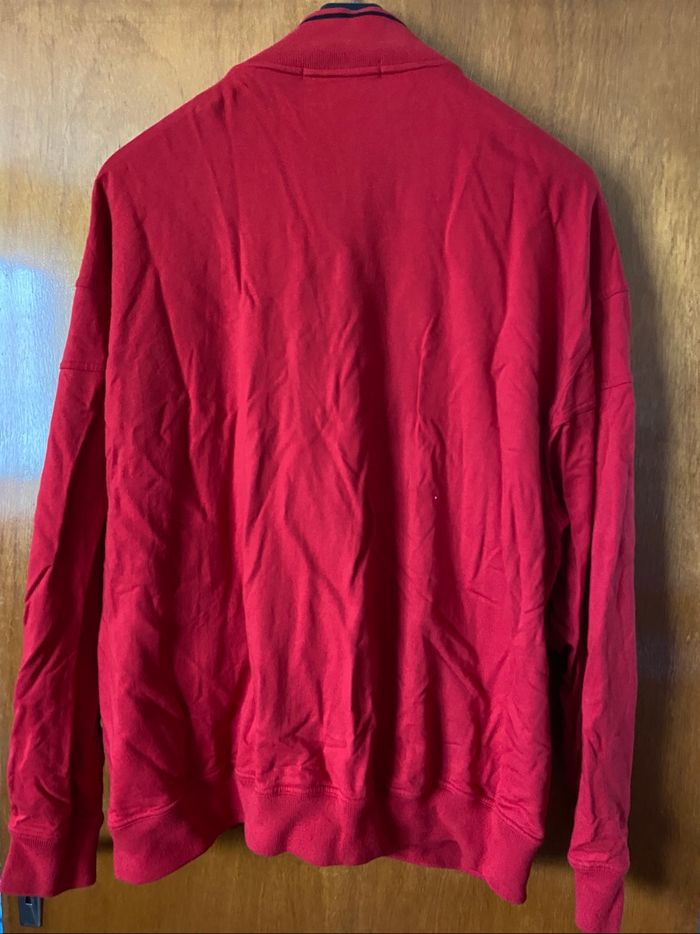 Veste rouge sportswear - photo numéro 3
