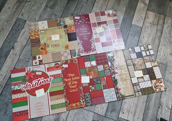 Lot blocs scrapbooking