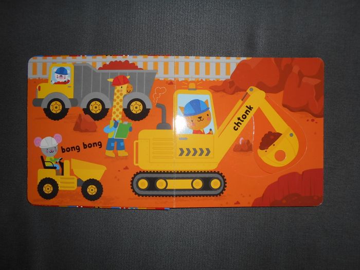 Livre Mon imagier animé avec mon doigt: En avant! (Usborne) - photo numéro 2