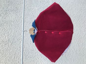 cape avec capuche 2 ans polaire et coton