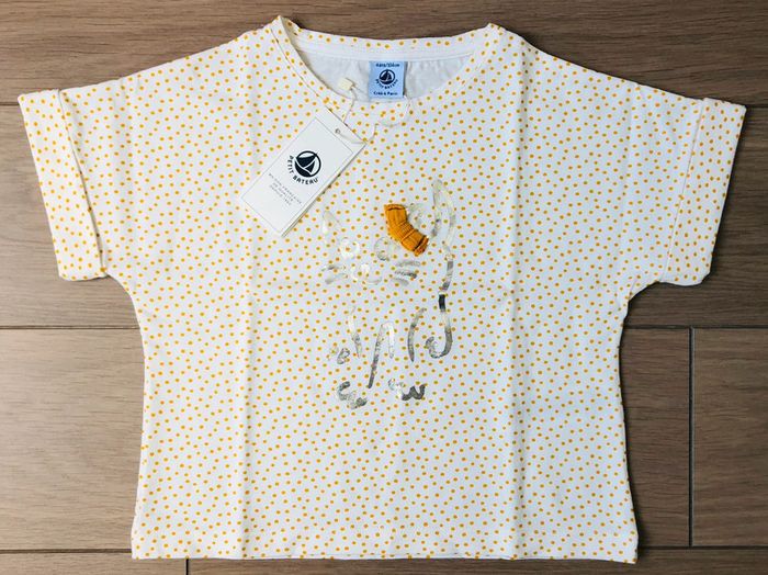 T-shirt imprimé chat Petit bateau T-4 ans - photo numéro 2
