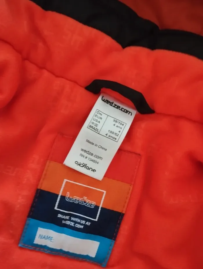 Manteau ski wedze - photo numéro 5