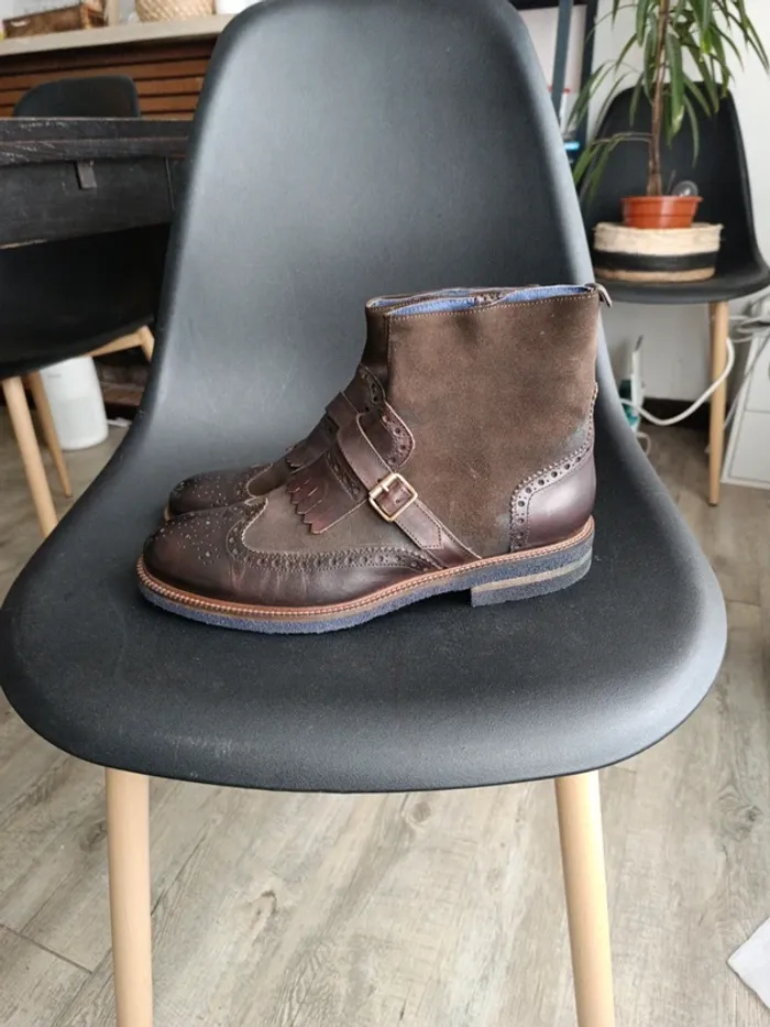 Pas de vintedgo svp Bottines homme marron