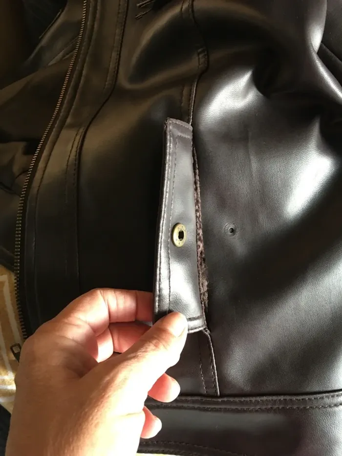 Veste similicuir - photo numéro 7