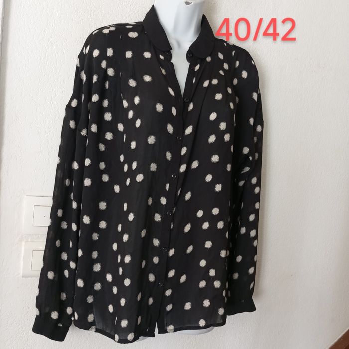 Chemise fluide ample longue femme 40/42