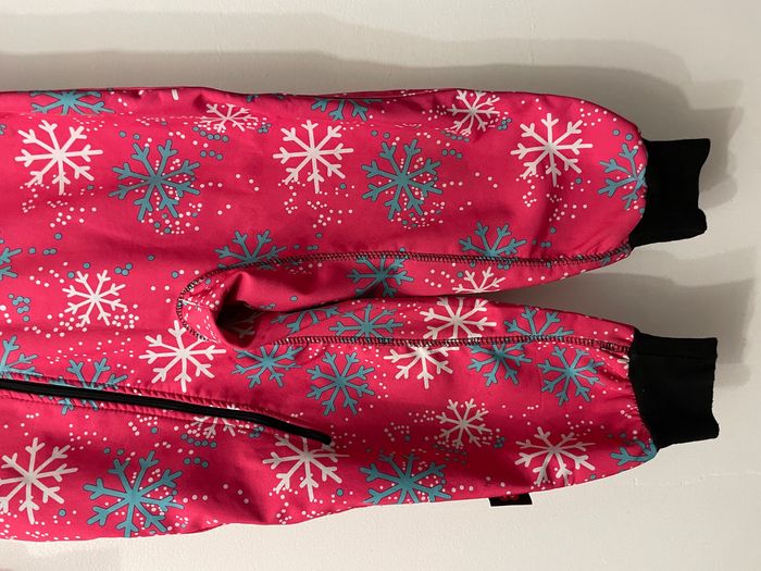 Combinaison étanche IELM 110cm (4-5 ans) rose flocons - photo numéro 4