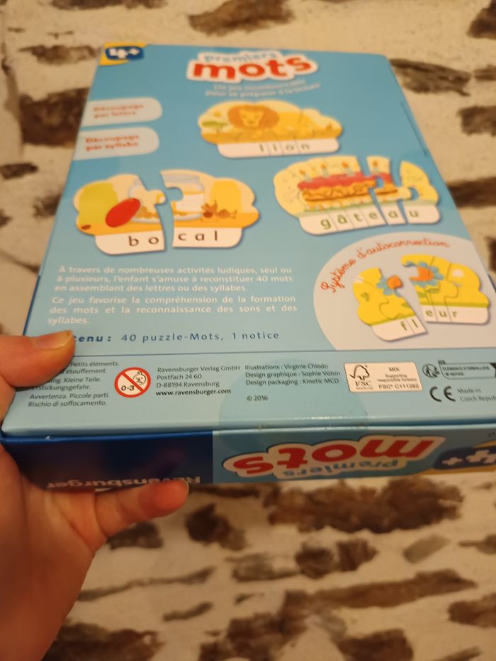 Jeu puzzle Premiers mots - photo numéro 4