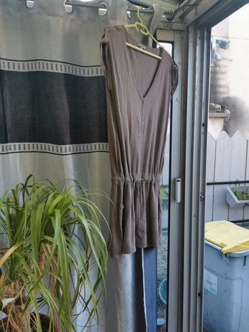 Robe tunique Ici et Maintenant t 4 taupe