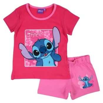 Ensemble Tee-shirt short Lilo & Stitch neuf avec étiquette taille 5 ans
