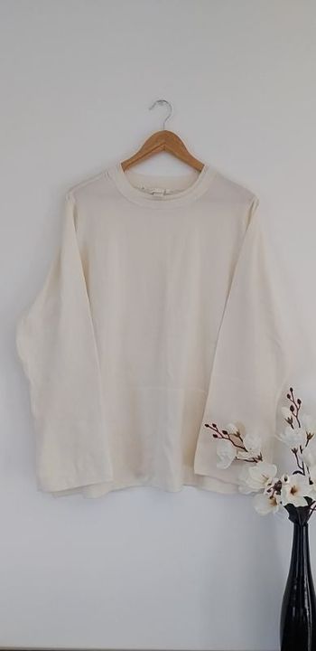 Pull créme oversize