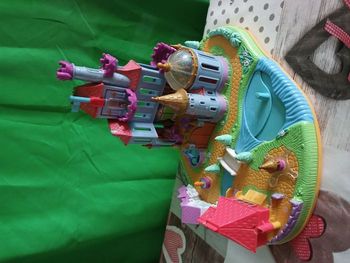 Château de la belle et la bête polly pocket bluebird