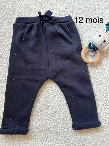 Pantalon fille 12 mois