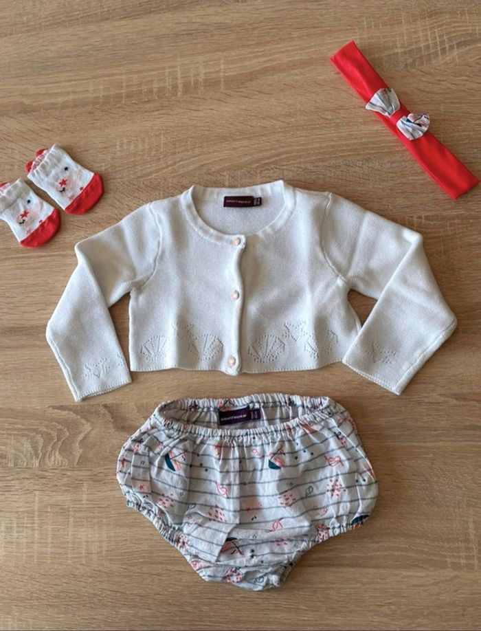 Ensemble complet robe + bandeau 18 mois - photo numéro 5