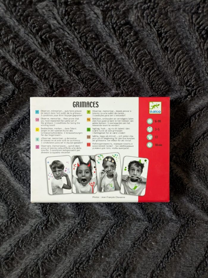 Jeu des grimaces Djeco - photo numéro 3