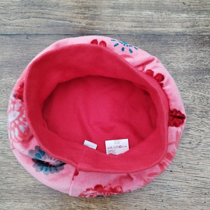 Bonnet béret bébé fille 43 cm - photo numéro 3