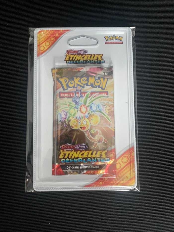 25 protections pour booster pokemon sous blister plastique - photo numéro 2