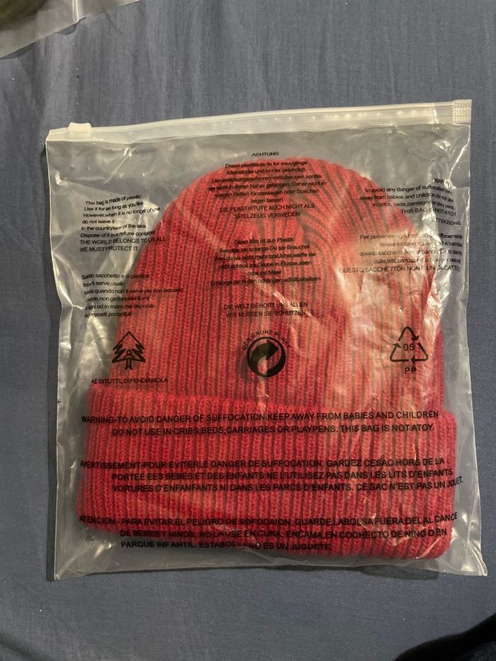 Bonnet - Unisexe - TheNorthFace - Rouge - photo numéro 7