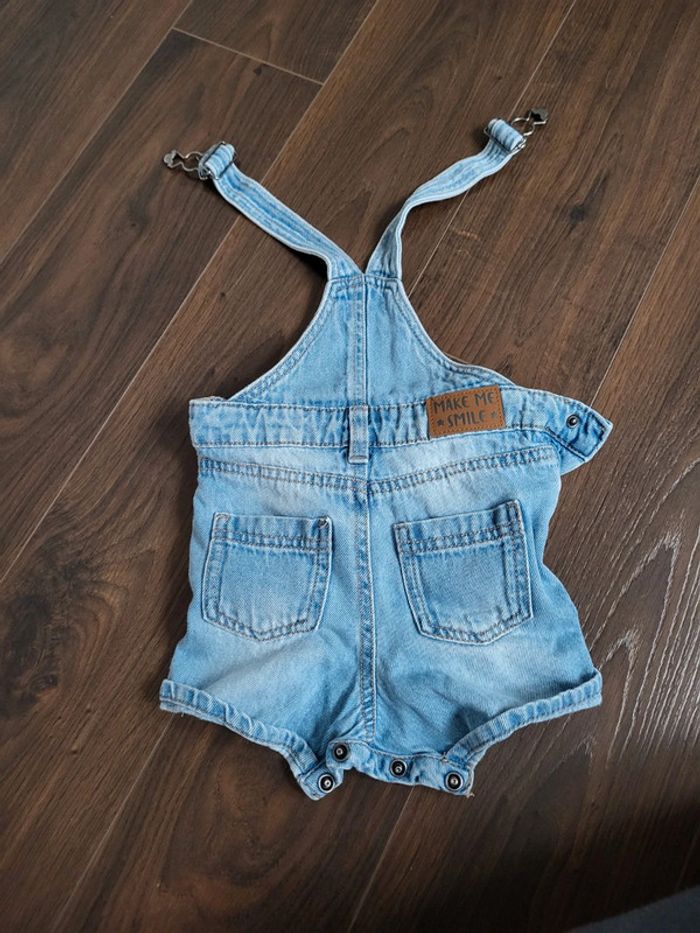 Salopette jeans courte - photo numéro 2