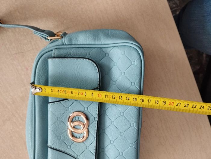 Sac bleu turquoise - photo numéro 7