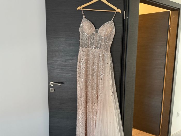 Robe rose poudré - photo numéro 2