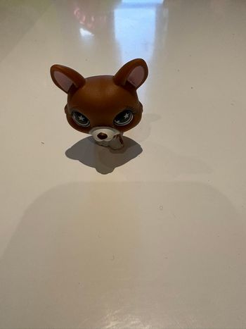 Figurine Pet Shop corgi marron et blanc 