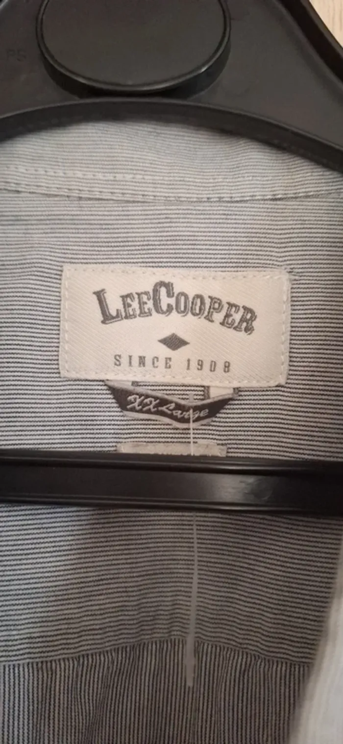 Chemise Rayé t44 Lee Cooper #HGT-005 - photo numéro 3