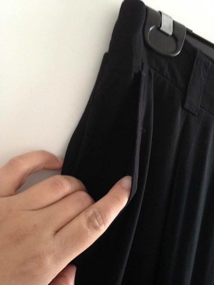 Pantalon taille haute jambes larges gemo 42 - photo numéro 7