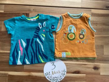 2 t shirt du pareil au même 3 mois