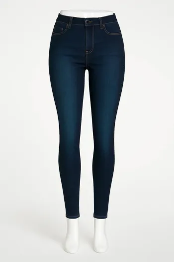 Jean skinny bleu foncé  Fashion Private Company Taille 44