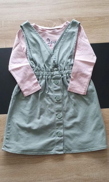 Ensemble tee-shirt et robe 4-5 ans (110cm)