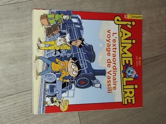 Lot de 8 magazines J’aime lire année 2023-24 L055  7596012090 - photo numéro 7