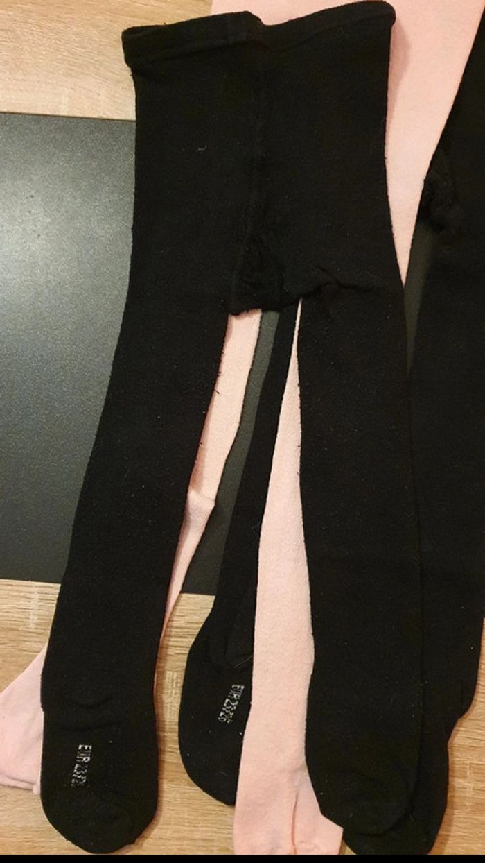Lot de 4 collants pointure 23-26 (2-3 ans) - photo numéro 3