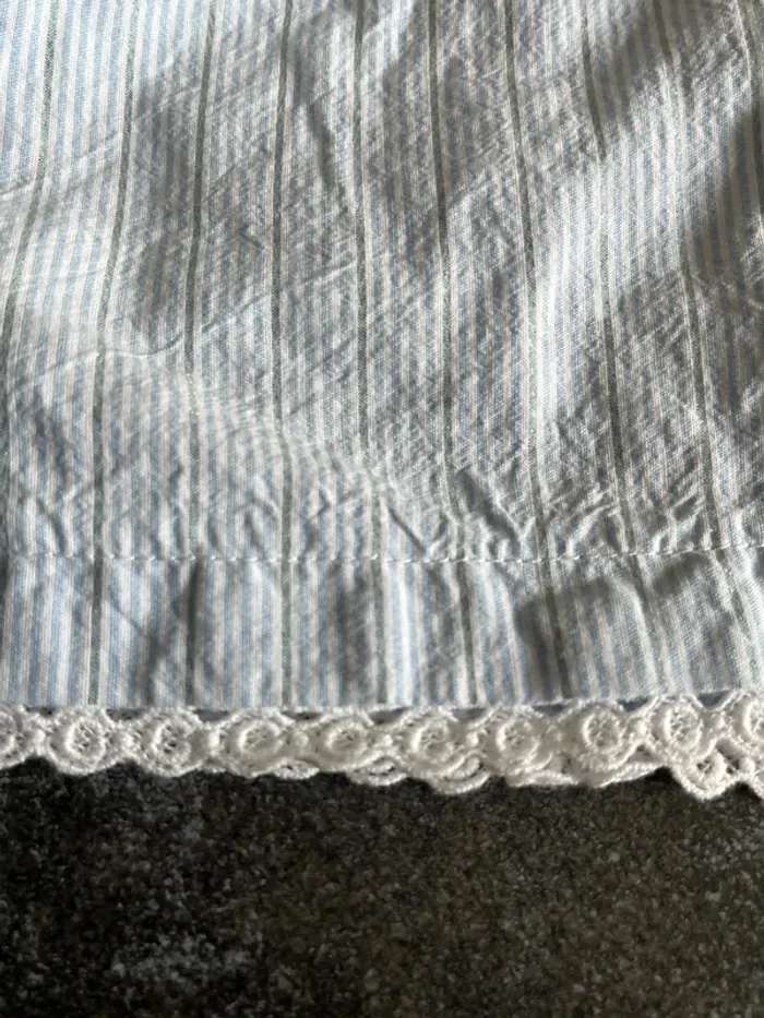 Robe bretelle bleue clair 6 mois Chloé - photo numéro 6