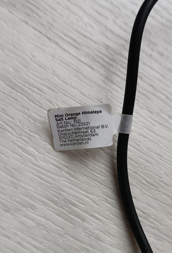 Lampe de sel - photo numéro 4