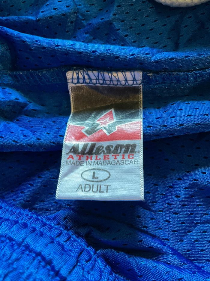 Short de sport bleu roy pour homme Alleson Athletic taille L 278 - photo numéro 6