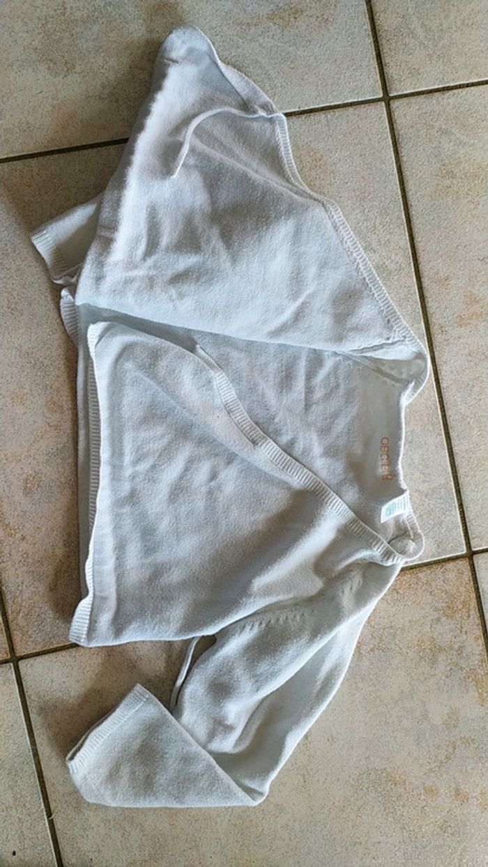 Gilet cache coeur bébé fille - photo numéro 2