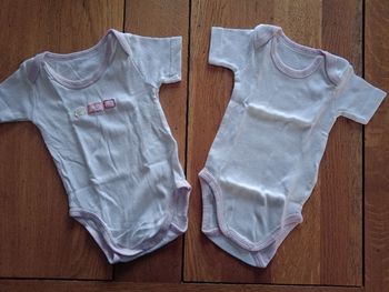 Lot de 2 bodys 9 mois