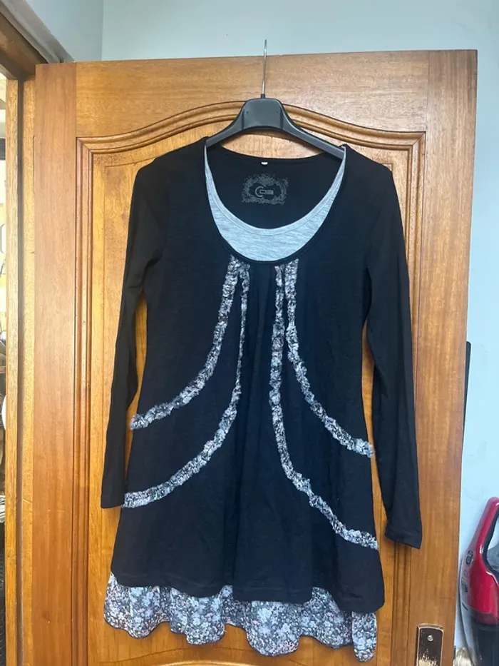 Robe CO2 noir, taille S